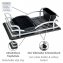 Geschirrabtropfer Alu, aus rostfreiem Aluminium und Kunststoff - 2