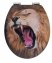 WC-Sitz Mod. Lion mit 3D-Effekt, MDF, mit Absenkautomatik - 2