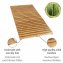 Baderost Mod. Indoor & Outdoor Bambus, 100 x 50 cm, für Dusche, Bad & Pool - 2