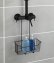 Thermostat-Dusch-Caddy Mod. Milo Schwarz matt Edelstahl, rostfrei - 2