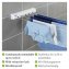 Wand-Wäscheleinen, stufenlos ausziehbar - 2