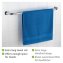 Badetuchstange Mod. Basic 80 cm, extra lange Handtuchstange - 2