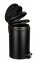 Treteimer Mod. Leman Easy Close Schwarz 12 L, mit herausnehmbarem Einsatz - 2