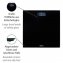 Personenwaage LCD Schwarz, digitale Körperwaage bis 150 kg - 2