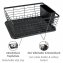 Geschirrabtropfer Mod. Drip Schwarz, mit herausnehmbarem Besteckkorb - 2