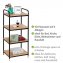 Regal Mod. Loft aus Bambus mit 4 Etagen, Badezimmerregal, Wohnregal - 2