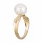 Ring Gold 585 mit weißer Süßwasserperle - 2