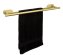 Turbo-Loc® Badetuchstange Duo Mod. Orea Gold, 60 cm, Befestigen ohne bohren - 2