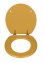 WC-Sitz Mod. Prima Senfgelb matt, MDF, FSC® zertifiziert - 2