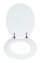 WC-Sitz MDF Mod. Miami, foliert und feuchtigkeitsresistent - 2