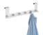 Türgarderobe Mod. Celano Weiß, 6 Haken, für Türfalzstärken bis 2 cm - 2