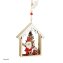 Baumschmuck Häuschen bunt, 2er Set Holz - 2