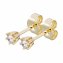 Ohrringe Gold 585 mit 2x Brillant zus. 0,20 ct. - 2