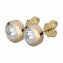 Ohrringe Gold 750 mit 2x Brillant zus. 2,00 ct. - 2