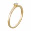 Ring Gold 585 mit natürlichem Brillant 0,10ct. - 2
