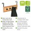 Türgarderobe Mod. Allegre, aus Bambus und Rattan - 2