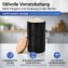 Aufbewahrungsdose Mod. Mio Schwarz 1,4 L, aus Borosilikatglas - 2