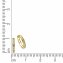 Ohrring 375/- Gelbgold Zirkonia - 2