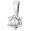 Anhänger Gold 750 mit natürlichem Brillant 0,50 ct. - 2