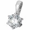 Anhänger Gold 750 mit natürlichem Brillant 1,00ct. - 2
