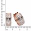 Ohrring 925/- Sterling Silber rosévergoldet Zirkonia - 2