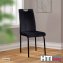 Esszimmerstuhl Denton Samt Schwarz 4er-Set - 2