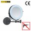 Power-Loc® LED Wandspiegel Mod. Lumi Schwarz, mit 5-fach Vergrößerung - 2