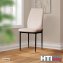 Esszimmerstuhl Madison Samt Creme 4er-Set - 2