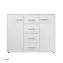 Sideboard Nina mit 4 Schubladen Weiß - 2