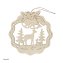 Fensterbild Rehe im Wald - 2