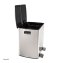 Duo Mülleimer 40 Liter Silber - 2