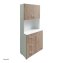Küchenschrank Weiß Artisaneiche Blanca - 2