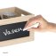 Allzweckkiste mit Tafel Holz - 2