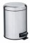 Kosmetik Treteimer Mod. Leman Edelstahl Matt 5L, mit herausnehmbarem Einsatz - 2