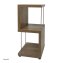 Standregal Eiche Regal 30x65x30 cm modernes Bücherregal - 2