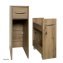 Mehrzweckschrank schmal Thekla Artisaneiche - 2