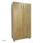 Sideboard Kommode mit 2 Türen Baumscheibe Schrank mit Stauraum 60 x 115 cm - 2