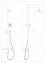 Duschsystem Mod. Young Eco mit Thermostat-Armatur Schwarz, inkl. 2 Watersaving Regulatoren - 2