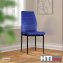 Esszimmerstuhl Madison Velvet 4er-Set Blau - 2