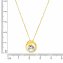 Anhänger mit Kette 585/- Gelbgold Zirkonia - 2
