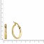 Ohrringe 333 Gold 17,5mm Durchmesser - 2