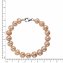 Armband Silber 925 mit rosé-farbener Perle - 2