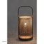 Lampe Rund Metalllampe in Goldschwarz - 2