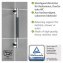 Edelstahl Wandhaltegriff Mod. Secura 40,5 cm, Bad-Sicherheitsgriff, belastbar bis 120 kg - 2