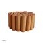 Beetumrandung Holz halbrund braun - 2