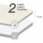 Tischbügelbrett Mod. Leona, Beige, platzsparend verstaubar - 2