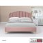 Bett 140 x 200 cm Yoris Pink - 2