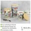 Vorratsdose Mod. Garden, 3er Set, aus biokunststoff und bambusdeckel - 2
