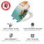 WC-Sitz Mod. Corbara, mehrfarbig, Thermoplast, 36.5x45 cm, mit Easy-Close Absenkautomatik - 2