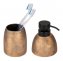 Bad-Accessoire Set Mod. Tremea, bronze, keramik, Ø 12 x 13,5 cm, hochwertige Keramik, freistehend - 2